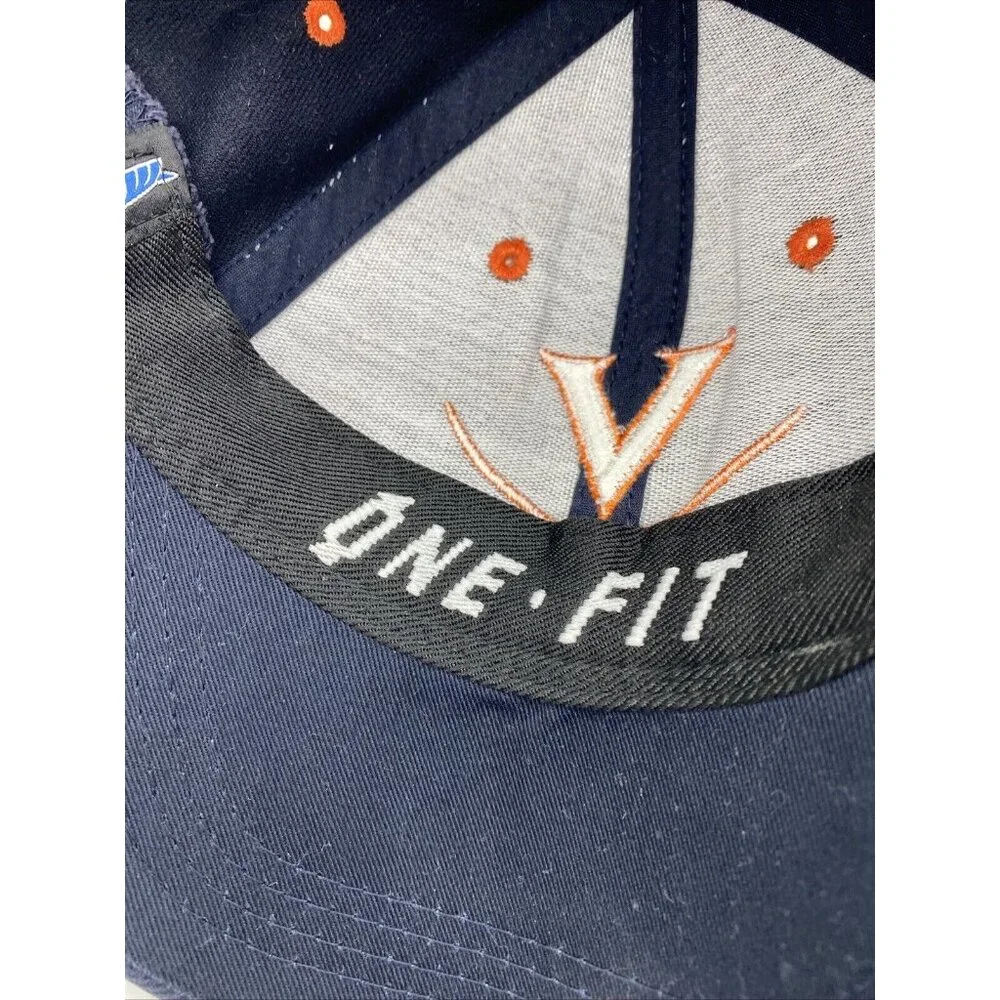 Virginia Cavaliers Blue Adjustable Youth Baseball Cap Hat One Fit Stretch